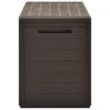 Patio Storage Box Brown 45.7"x17.3"x21.7" - Brown