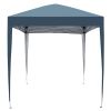 2 x 2m Practical Waterproof Right-Angle Folding Tent Blue - as picture