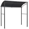 BBQ Gazebo 84.6"x59.1"x86.6" Anthracite Steel - Anthracite