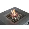 Living Source International Fiber Reinforced Concrete Propane/Natural Gas Fire Pit Table  - 1