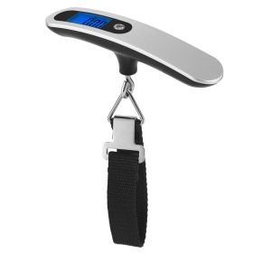 Portable Digital Luggage Scale 50kg/10g LCD Hanging Luggage Scale Electronic Digital Weight Scale for Travel Household