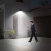 Solar Light 20 LEDs Outdoor PIR Motion Sensor Lights IP65 Waterproof 120° Sensing Wide Angle Lighting for Garage Front Door Garden Pathway