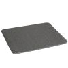 28.34x16.73in Shower Mat Non-Slip Bath Mat with Drain Quick Drying PVC Loofah Shower Mat For Bathroom Grey