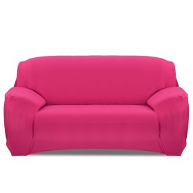 Sofa Cover Printed Stretch Sofa Furniture Cover Soft Sofa Slipcover Polyester Furniture Protector Cover (Option: ROSeRed 3S  GPCT1686)