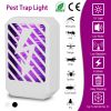 Indoor Plug In Bug Electric Zapper UV Mosquito Insect Killer Lamp Harmless Odorless Noiseless Trap Catcher Repellent For Removing Flies Mosquitoes Gna