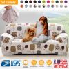 Sofa Cover Printed Stretch Sofa Furniture Cover Soft Sofa Slipcover Polyester Furniture Protector Cover