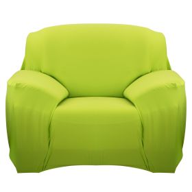 Sofa Cover Printed Stretch Sofa Furniture Cover Soft Sofa Slipcover Polyester Furniture Protector Cover (Option: Green 1S  GPCT1686)