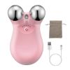 Micro-current Face Massager Rechargeable Face Neck Roller Intelligent Facial Massager with 5 Gears for Skin Tightening Skin Lifting Wrinkle Reducing