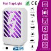 Indoor Plug In Bug Electric Zapper UV Mosquito Insect Killer Lamp Harmless Odorless Noiseless Trap Catcher Repellent For Removing Flies Mosquitoes Gna