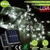 2Pcs Solar Powered String Lights 39.3FT 100LED Beads Fairy Star Lights IP65 Waterproof Decorative Garden Party Christmas Tree Stake Lamps w/ 8 Lightin