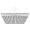 45W LED Grow Light Panel 225 LEDs Plant Grow Lamp Light with Rope Hanger for Indoor Greenhouse Hydroponic Plants Veg Flower Fruits US Plug