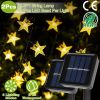 2Pcs Solar Powered String Lights 39.3FT 100LED Beads Fairy Star Lights IP65 Waterproof Decorative Garden Party Christmas Tree Stake Lamps w/ 8 Lightin