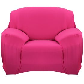 Sofa Cover Printed Stretch Sofa Furniture Cover Soft Sofa Slipcover Polyester Furniture Protector Cover (Option: ROSeRed 1S  GPCT1686)