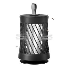 Rechargeable Mosquito Killer Lamp Bug Zapper with Night Light Strap Mosquito Catcher with Max 10594 Cubic Feet Range UV Light for Indoor Outdoor (Option: Grey  GPCT4420)